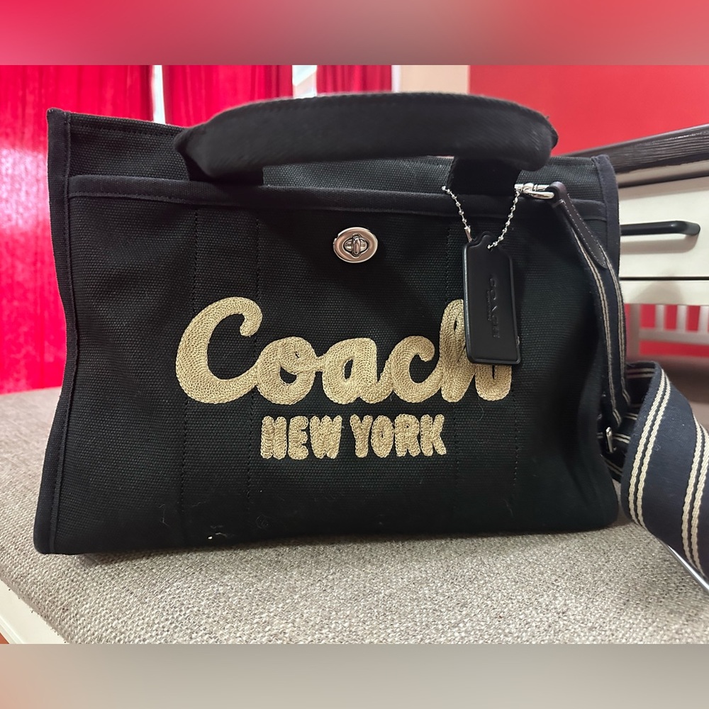 Coach Cargo Tote Handbag!